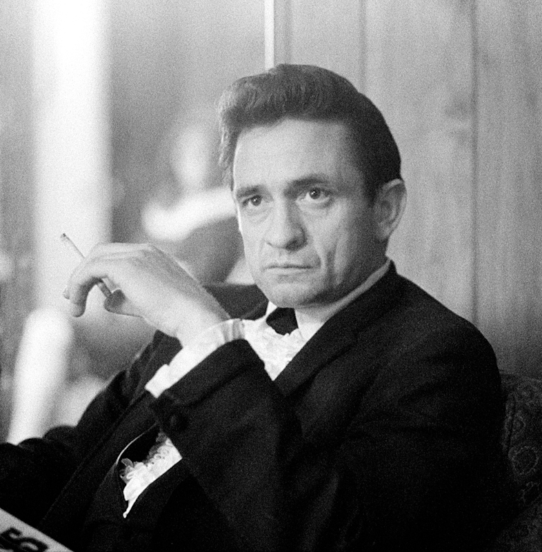 Johnny & June (in background) Cash, Circle Star Theatre, Redwood City, CA 1967