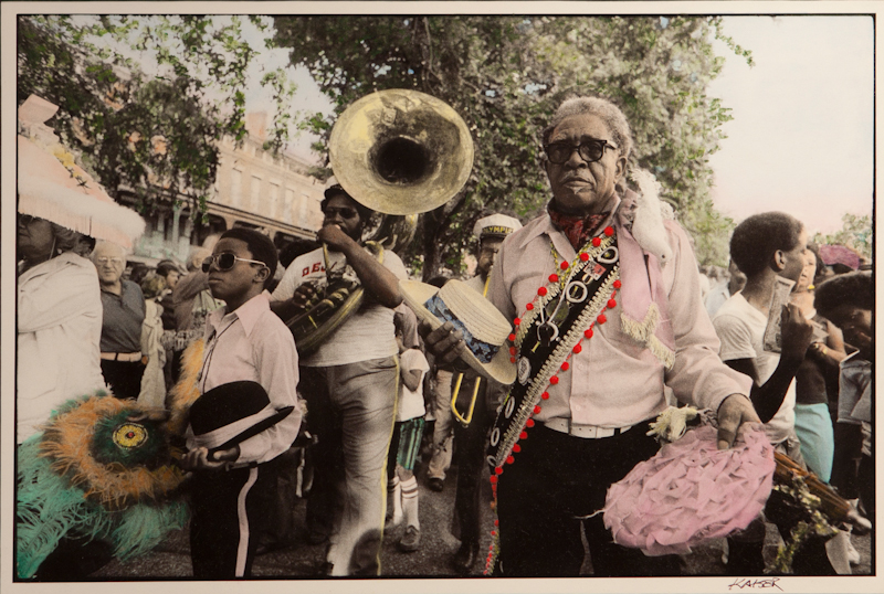 Barry Kaiser - Jazz Parade - $1200 12 X 18 - Vintage Hand-Colored Silver Gelatin